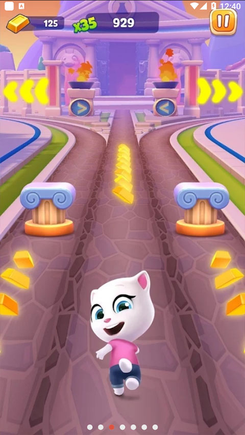 汤姆猫跑酷2国际服(TalkingTomGoldRun2)图1