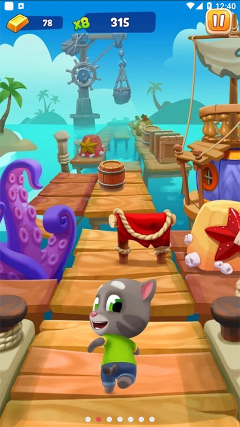 汤姆猫跑酷2国际服(TalkingTomGoldRun2)图3